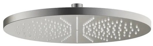 Hotbath Mate hoofddouche 30cm rond nikkel geborsteld M106GN