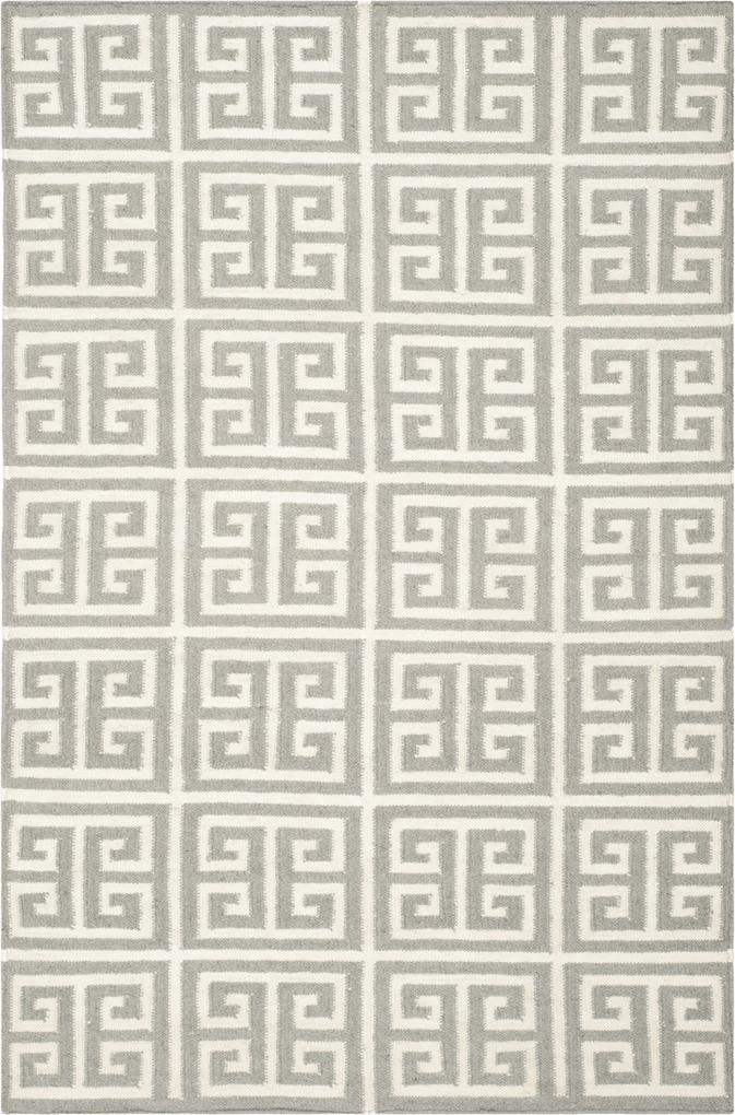Safavieh | Handgeweven vloerkleed Taroudant 120 x 180 cm grijs, ivoor vloerkleden 50% bananenzijde, 30% wol, 20% vloerkleden & woontextiel vloerkleden