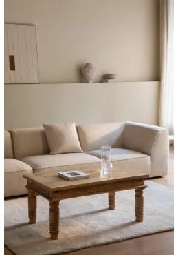 Taraz Mangohouten Salontafel 100 X 60 Cm - Sklum