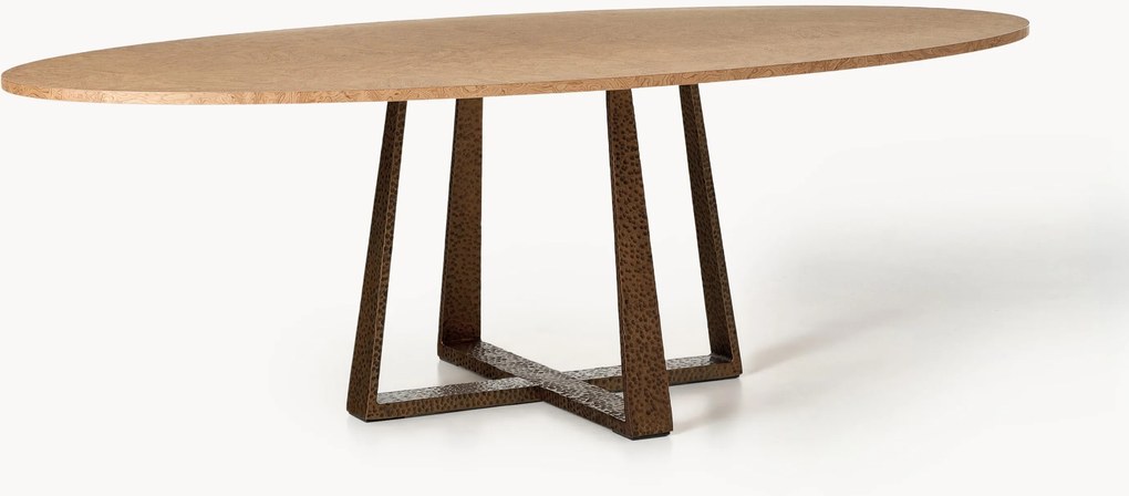 Ovale eettafel Amella, in verschillende formaten