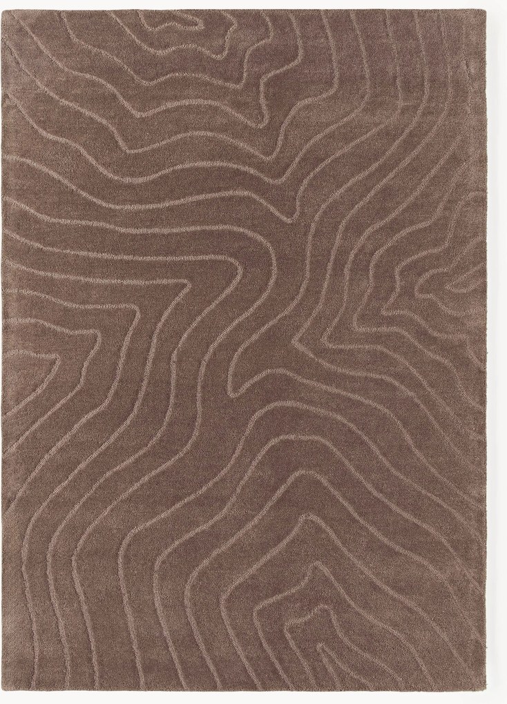 Handgetuft wollen vloerkleed Aaron