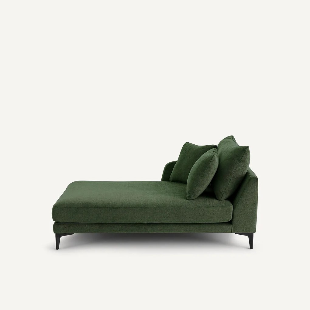 Longchair van polyestermix, MODERNISTE, ontwerp Emmanuel Gallina