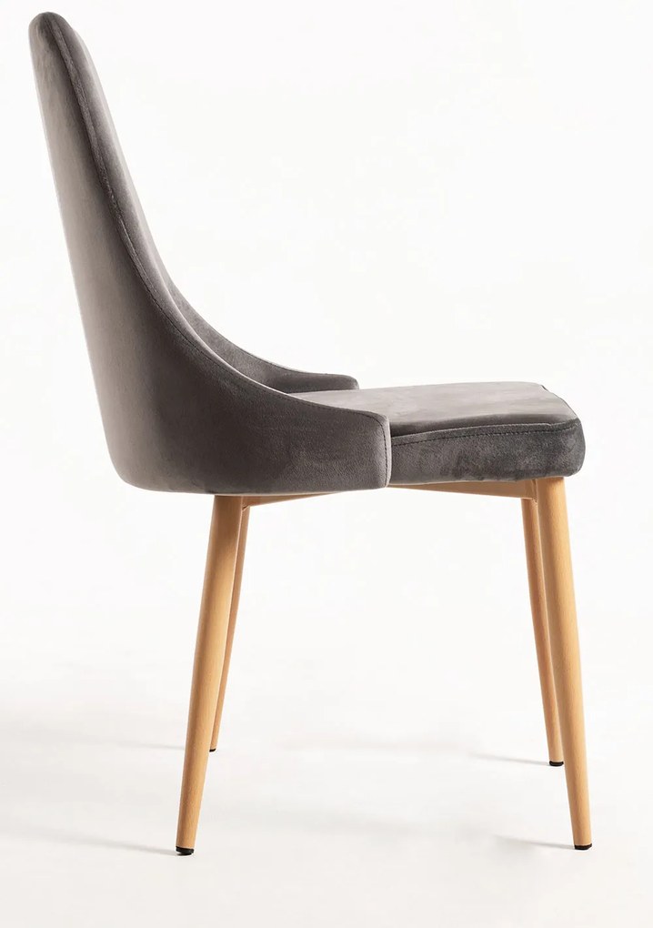 Pak 4 Stoik Houten Stoelen