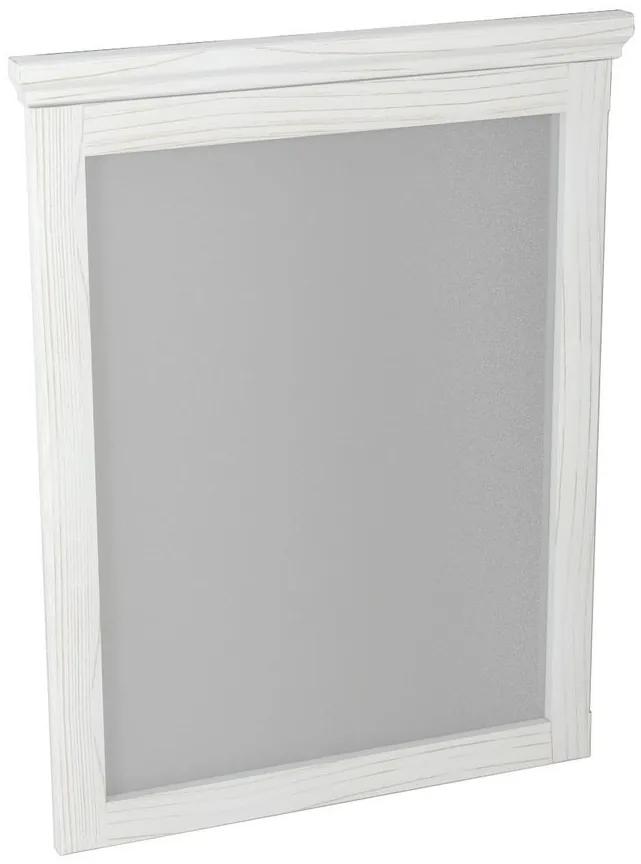 Cross spiegel 60x80 oud wit