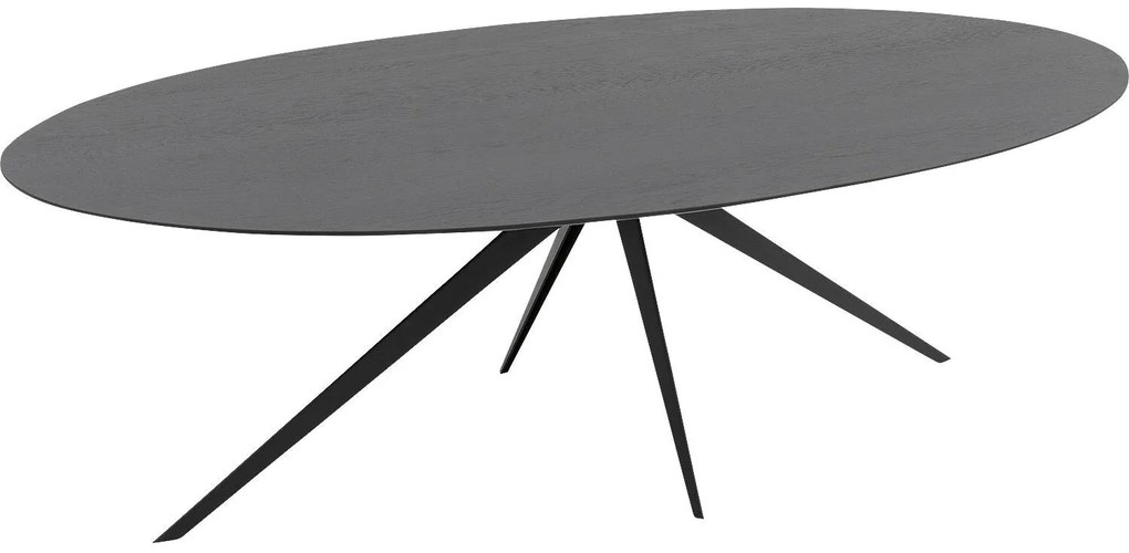 Goossens Excellent Eettafel Uniek, Ovaal 240 x 120 cm