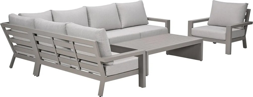 Garden Impressions Sorelli loungeset 6-delig - taupe