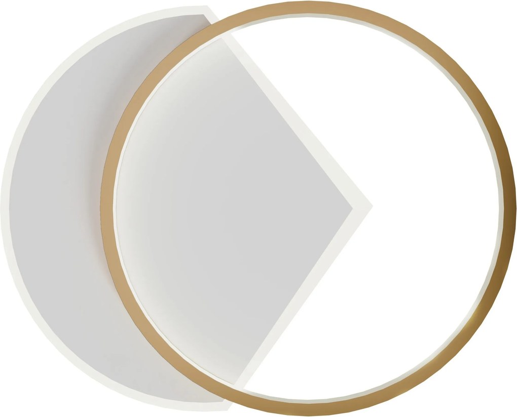 Lampa sufitowa LHJ078-C 40 CM GOLD LED