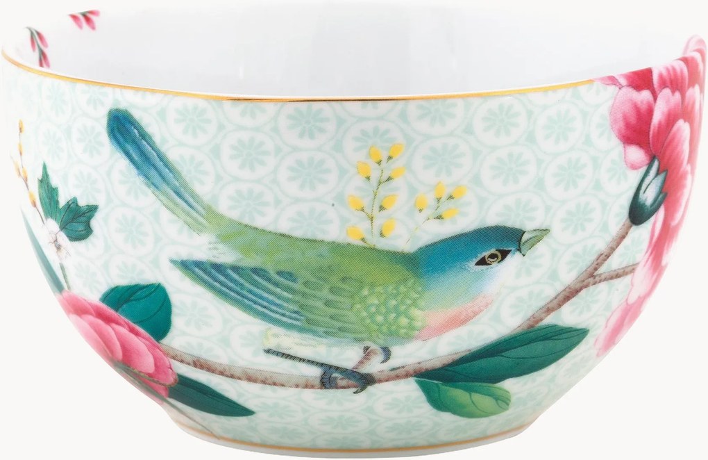 Porseleinen kleine schalen Blushing Birds, 2-delig