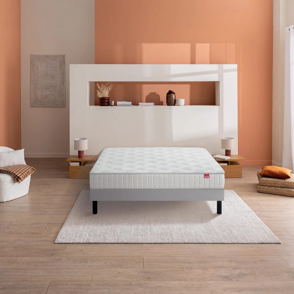 Ensemble matras met veren l'Originel + beddenbodem