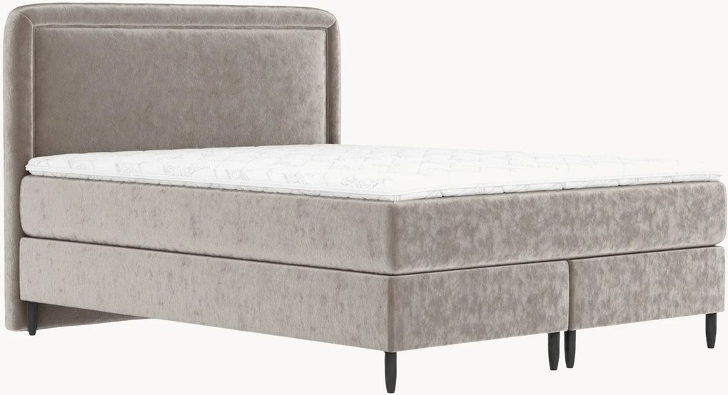 Handgemaakt fluwelen divanbed Salvi, H4