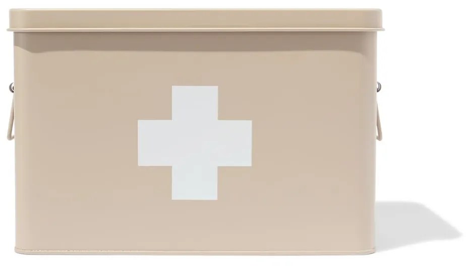 HEMA Medicijnbox Mat Zand 18x31.5x21 (zand)