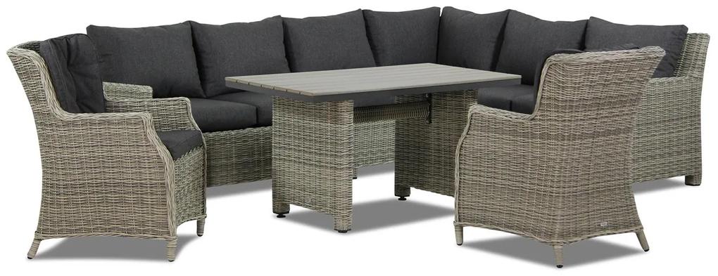 Garden Collections Lusso/Vita dining loungeset 7-delig