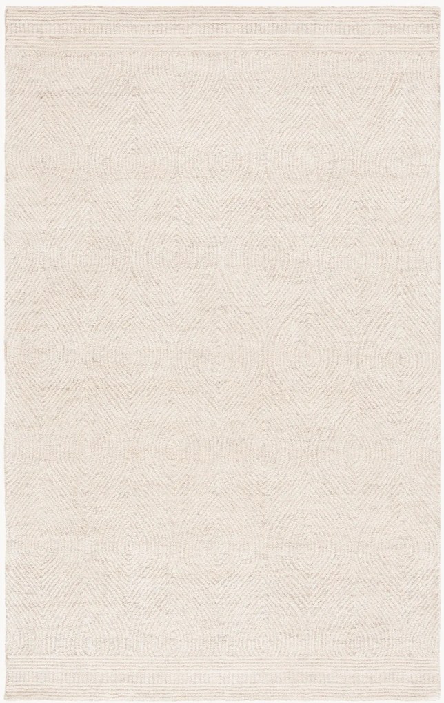 Handgetuft laagpolig wollen vloerkleed Alaska