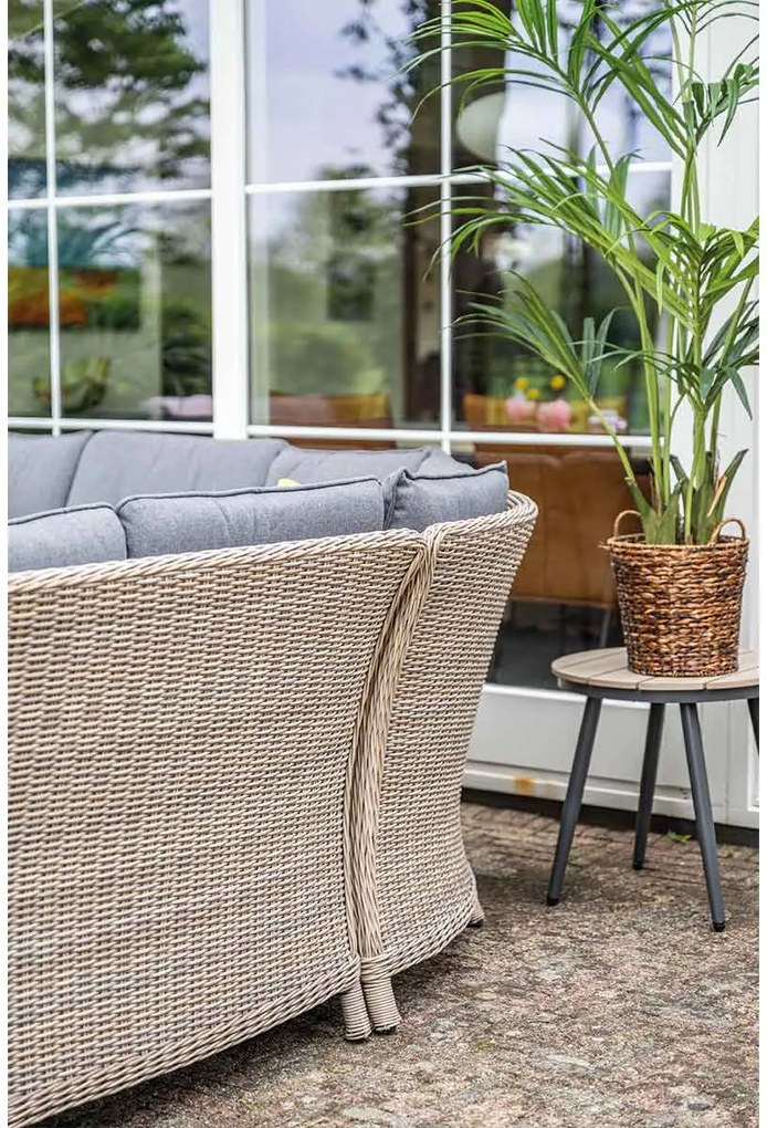 Garden Impressions Nova lounge diningset 3-delig - vintage willow
