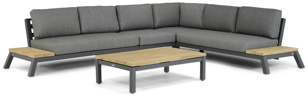 Loungeset 6 personen Aluminium Grijs 4 Seasons Outdoor Empire/Riviera