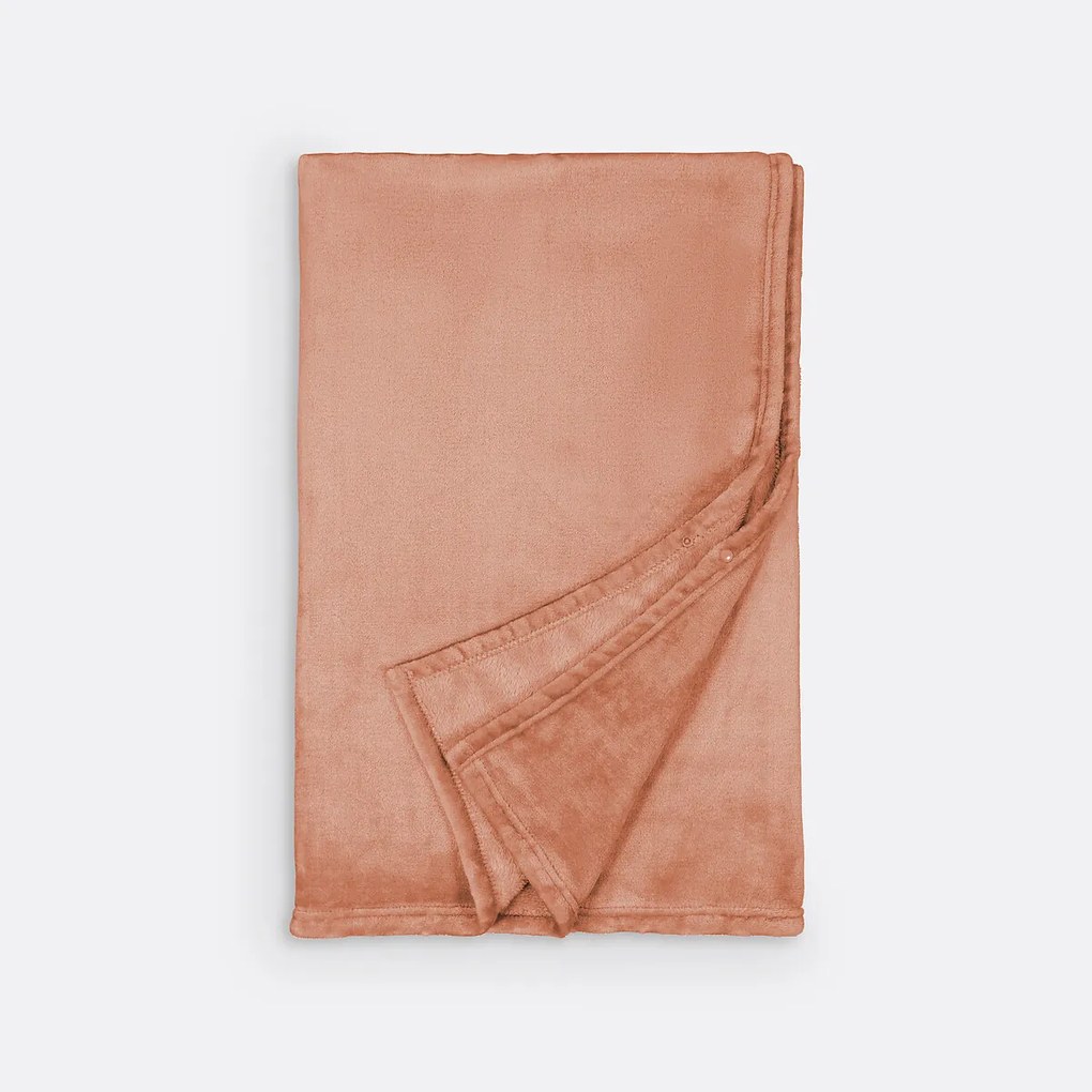 Fleece plaid met mouwen, recycled polyester, Javi