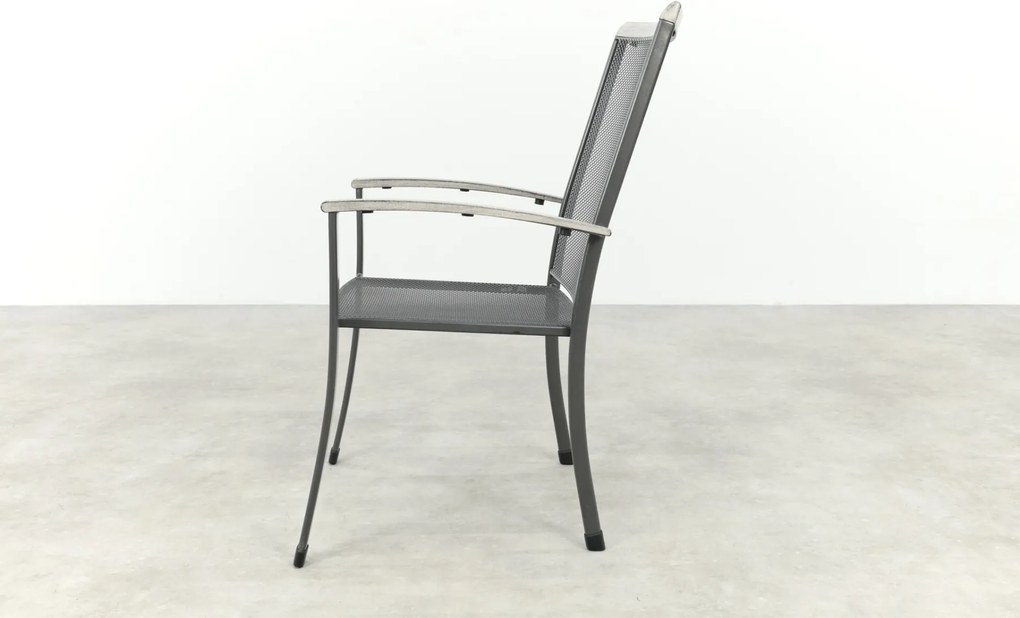 Royal Garden Balero stapelbare tuinset strekmetaal 160x90 cm.