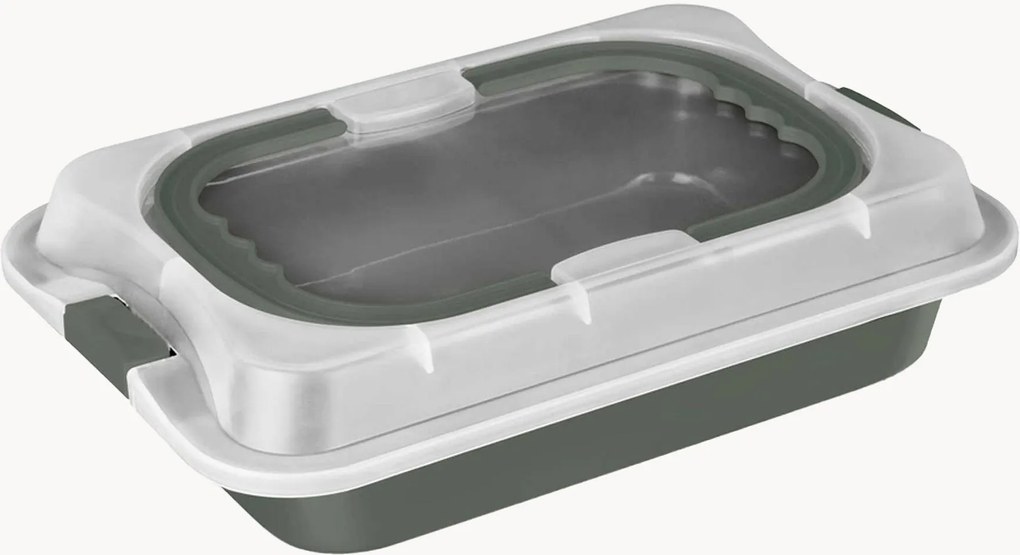 Bakvorm met antiaanbaklaag Matte Green Collection