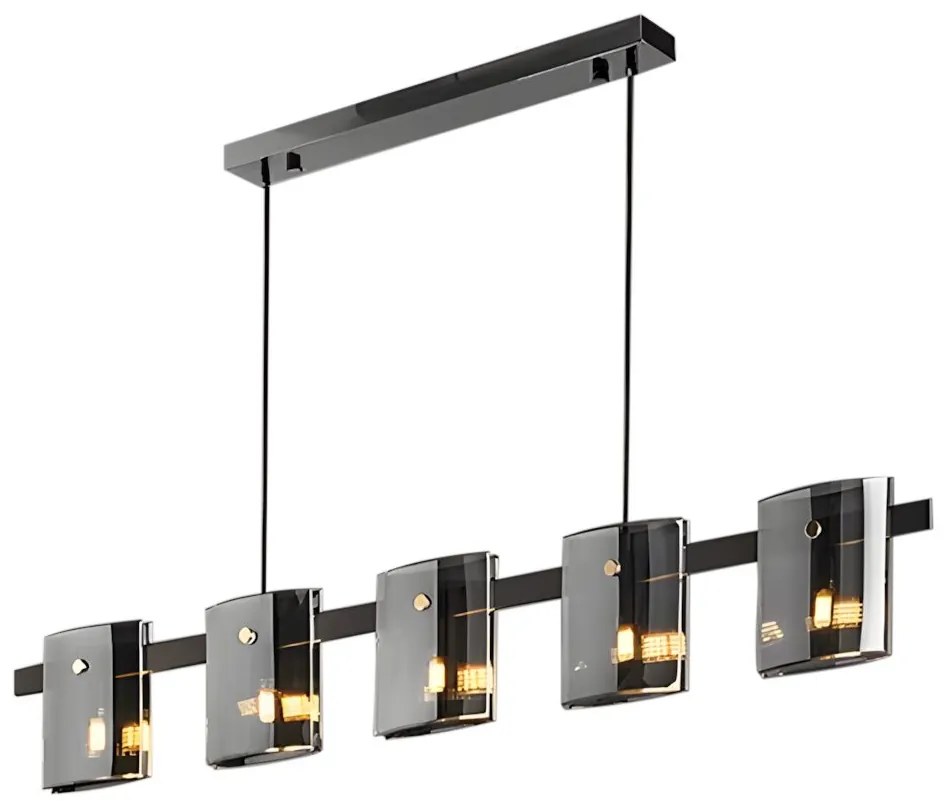 Plafondlamp APP1706-5CP GREY G9