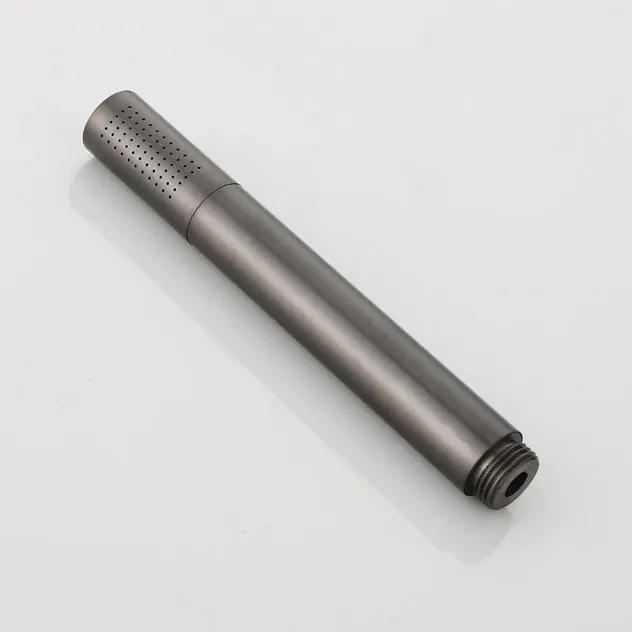 Saniclear Iron inbouw badkraan met vrijstaande uitloop verouderd ijzer - gunmetal
