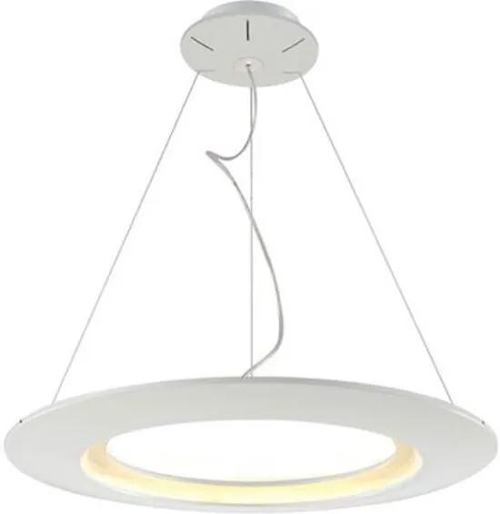 LED Plafondlamp - Plafondverlichting - Concepty - 35W - Natuurlijk Wit 4000K - Wit Aluminium