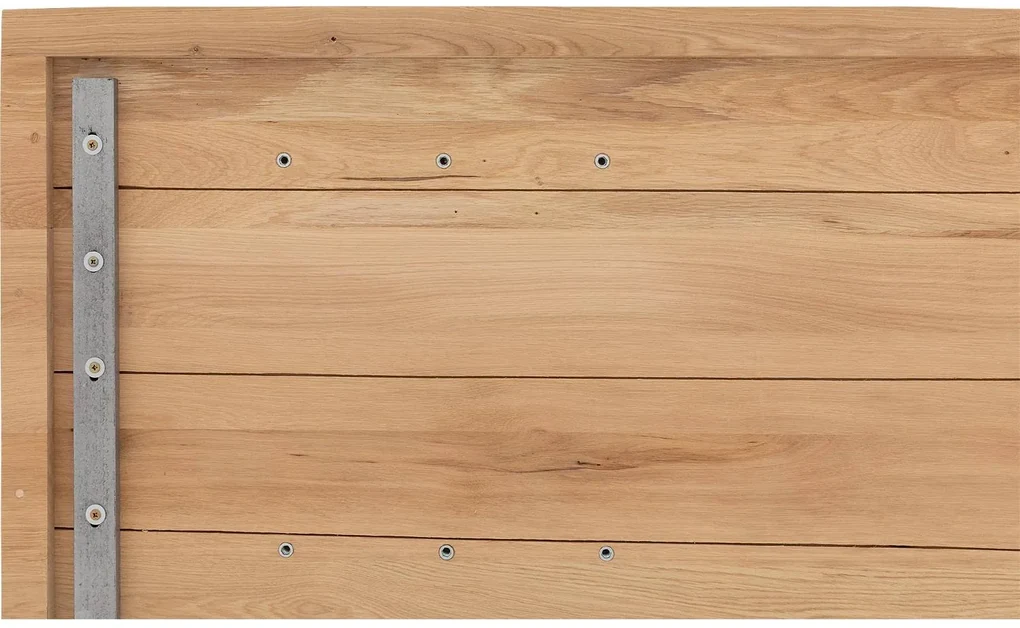 Goossens Eettafel Blade, Boomstamblad 200 x 100 cm 5 cm dik