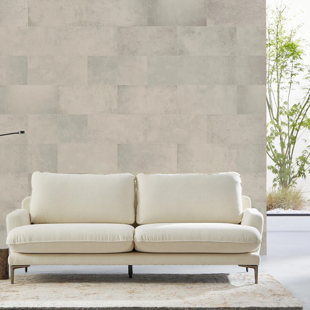 Behangpapier met steeneffect, Tuffeau