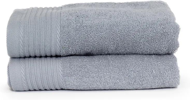 The One Towelling 2-PACK: Handdoek Basic - 50 x 100 cm Kleur: Rood