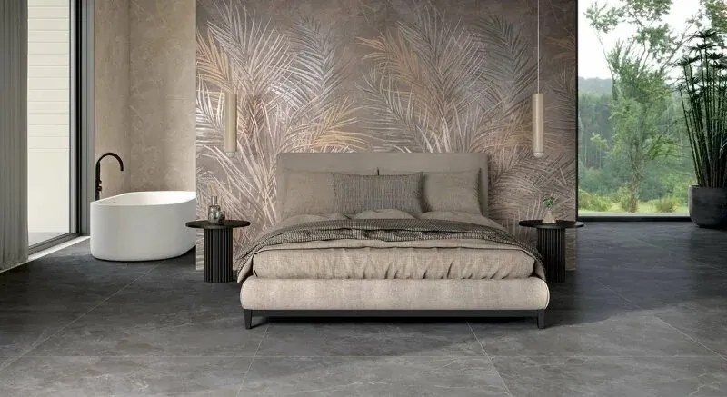 Jabo Roma Stone Pietra Grey vloertegel 80x80cm gerectificeerd