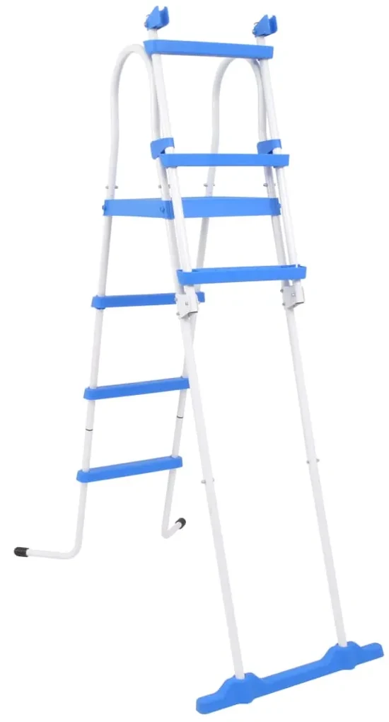 vidaXL Zwembadladder met 3 treden voor bovengrondse zwembaden 122 cm