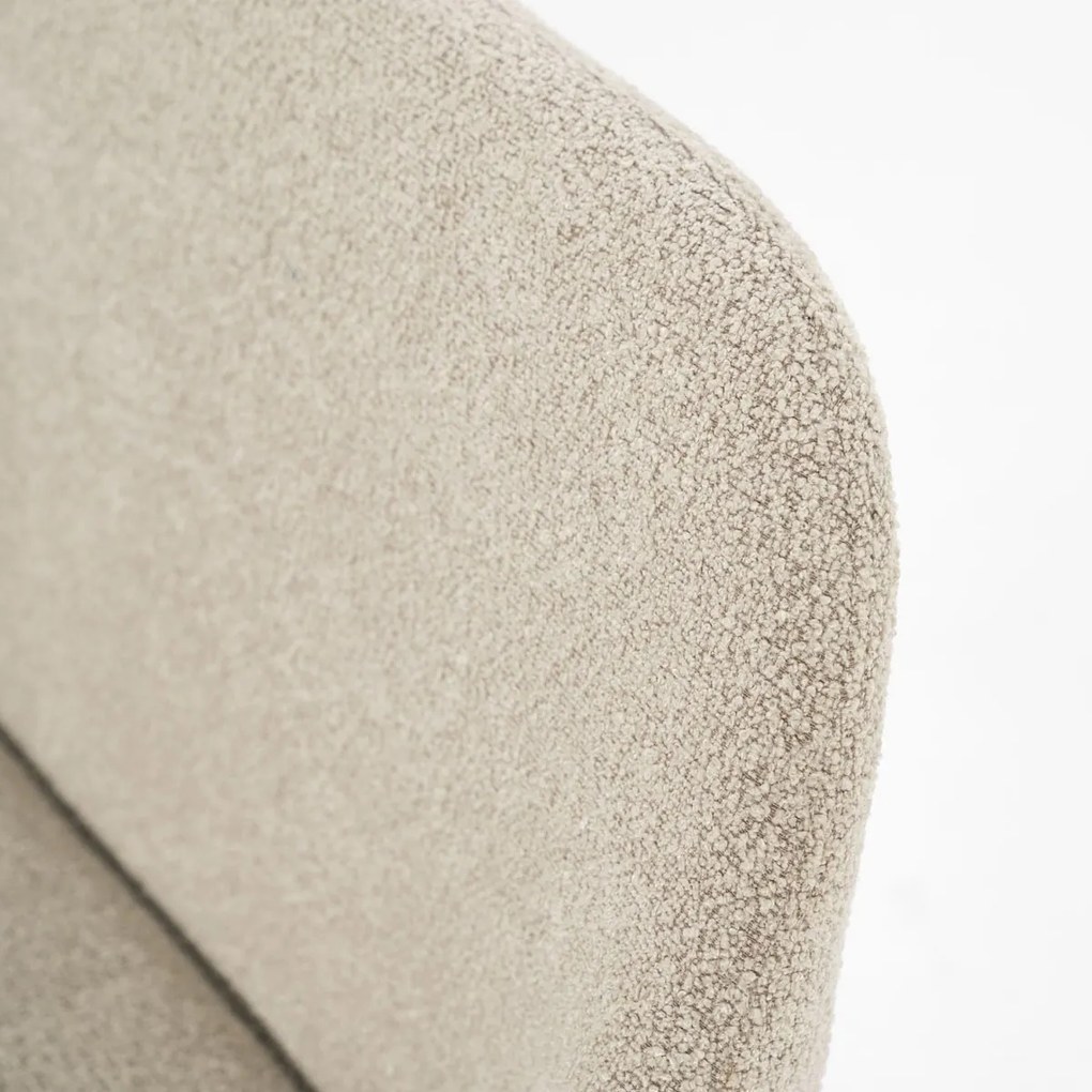 By-Boo Bench Fika Scandinavische Eetkamerbank Met Armleuning Taupe