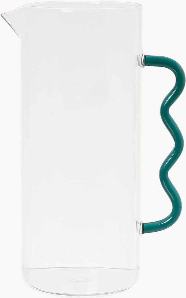 Borosilicaat glazen kannen Dilacia, 2-delig