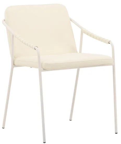 Jörn Eetkamerstoel - Mattias  - Beige - PU-Leer  - Jörn