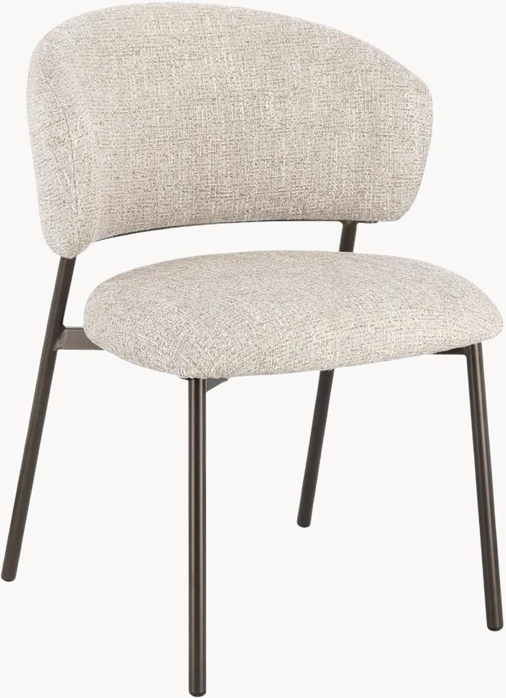 Gestoffeerde stoelen Prisca, 2-delig