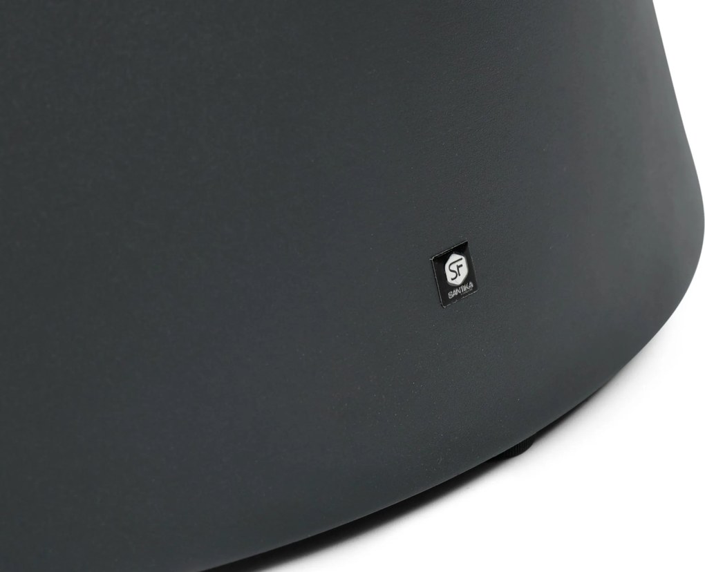 Tuinset Ronde Tuintafel 4 personen 100 cm Rope Grijs  Lifestyle Garden Furniture Vicente/Serino