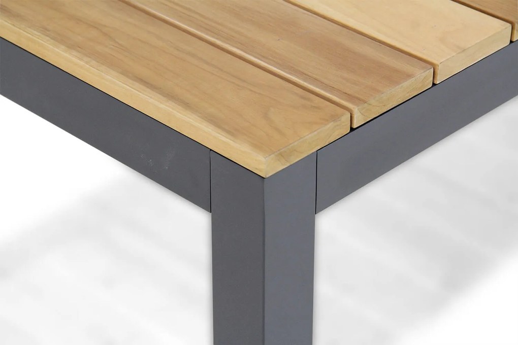 Tuinset 4 personen 160 cm Aluminium/Textileen /Aluminium/textileen Grijs Hartman Royal