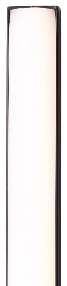 Moderne wandlamp zwart 60cm incl. LED - Clockwise Modern rond Binnenverlichting Lamp