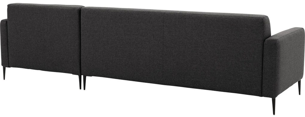 Goossens Key West grijs, stof, 3-zits, modern design