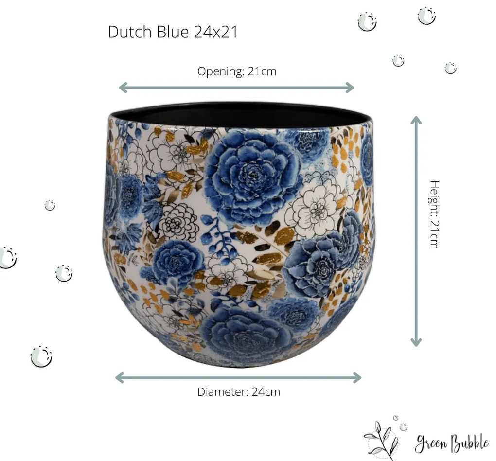 Designed by Lammie pot Dutch Blue