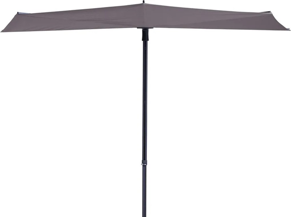 Madison Sun Wave stokparasol 270x150 cm - taupe