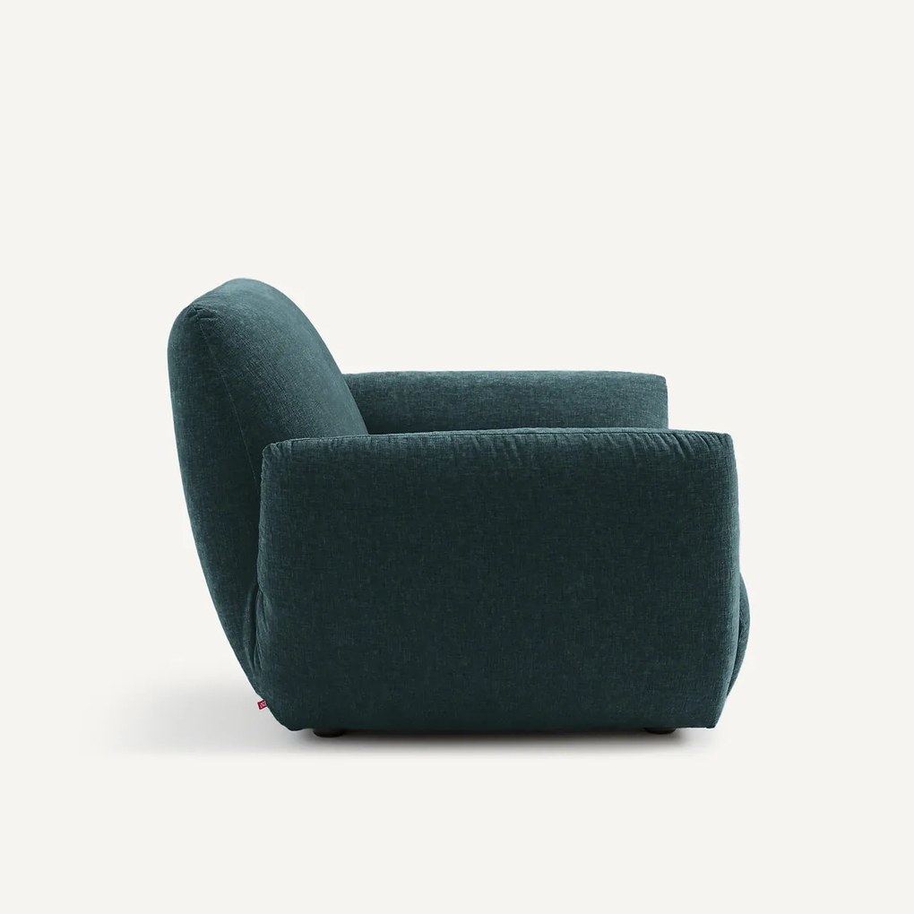 Fluwelen chenille fauteuil, Spogano