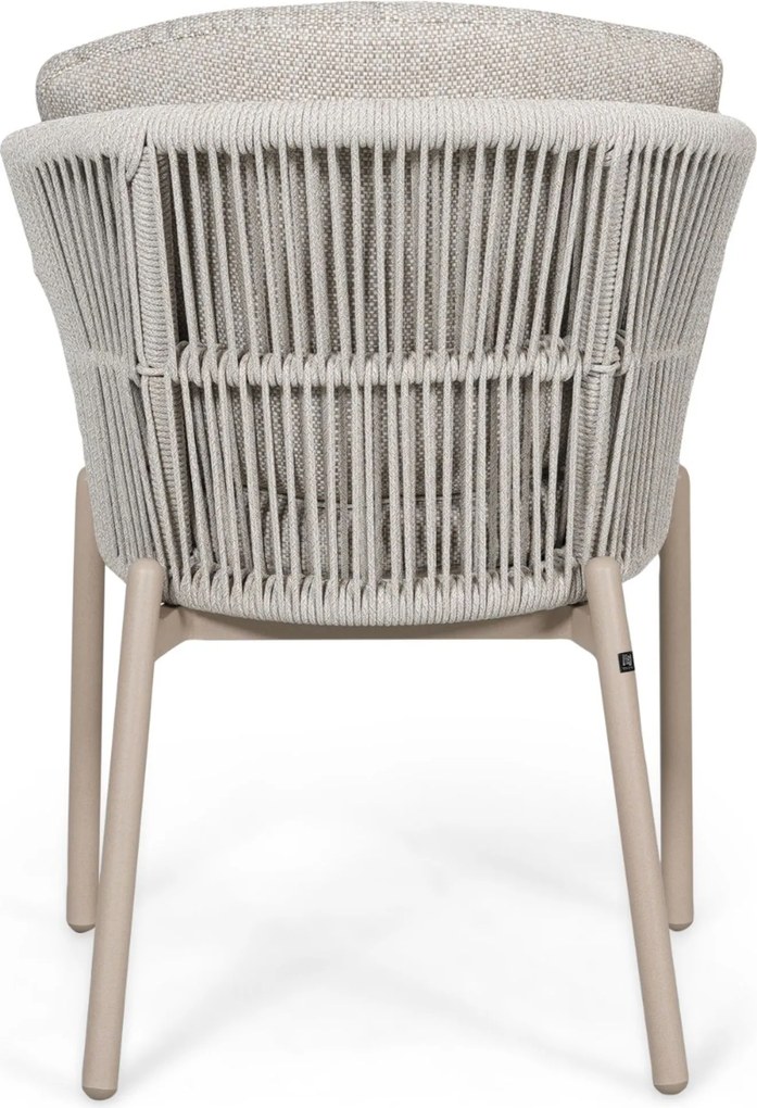 Tuinset 6 personen 220 cm Zand/Beige Lifestyle Garden Furniture Monaco/Belluno