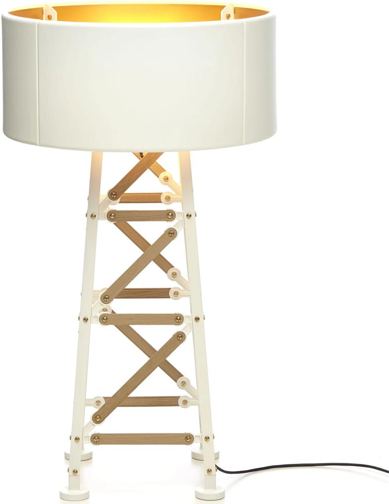 Moooi Construction Lamp S vloerlamp wit/hout