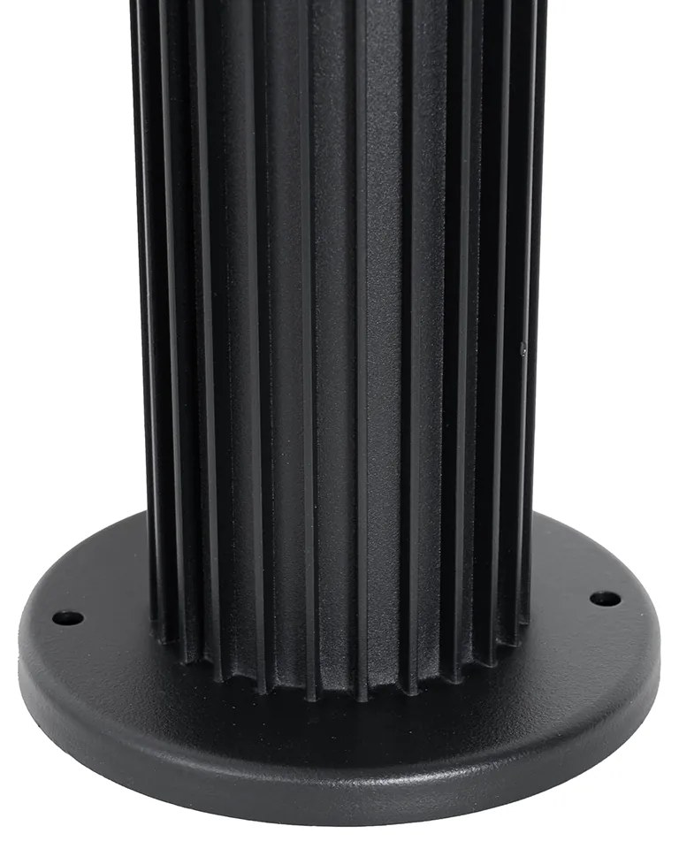Design buiten paaltje zwart 80 cm IP44 - Boris