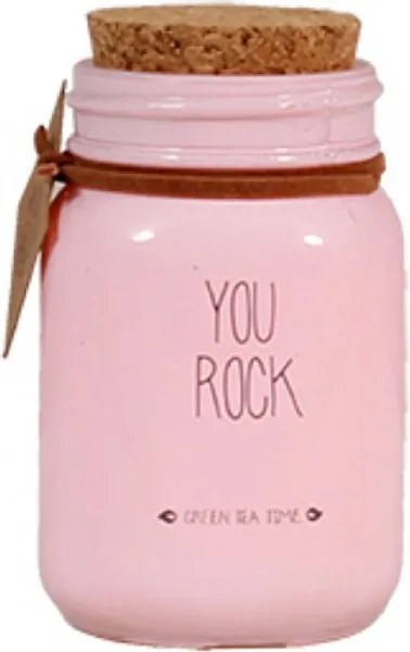 My Flame Lifestyle scented soy candle pink you rock