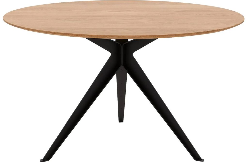 Goossens Excellent Eettafel Uniek, Rond 130 x 130 cm