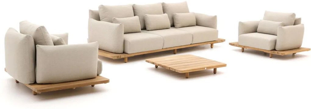 SUNS Bora stoel-bank loungeset 4-delig