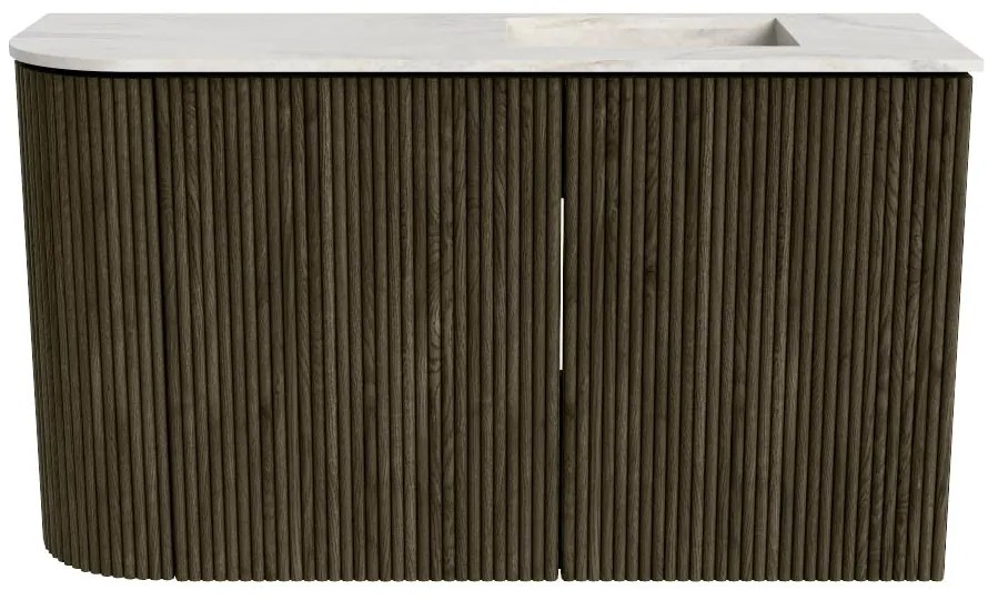 Mondiaz Joya DLux 70cm toiletmeubel ronding links shadow met wastafel faye rechts 1 kraangat ostra