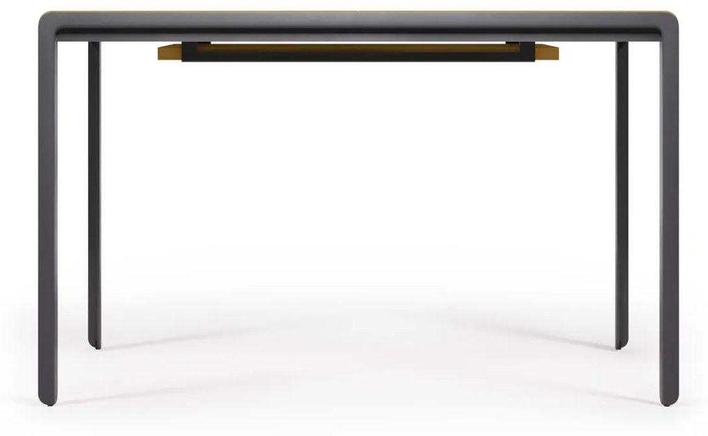 Kave Home Nadyria Design Eettafel Uitschuifbaar Eiken 120-160 Cm