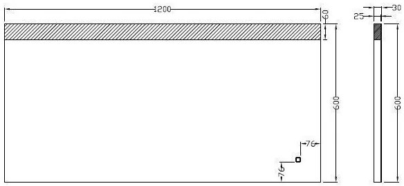 Mueller Singo LED spiegel 120x60cm met spiegelverwarming